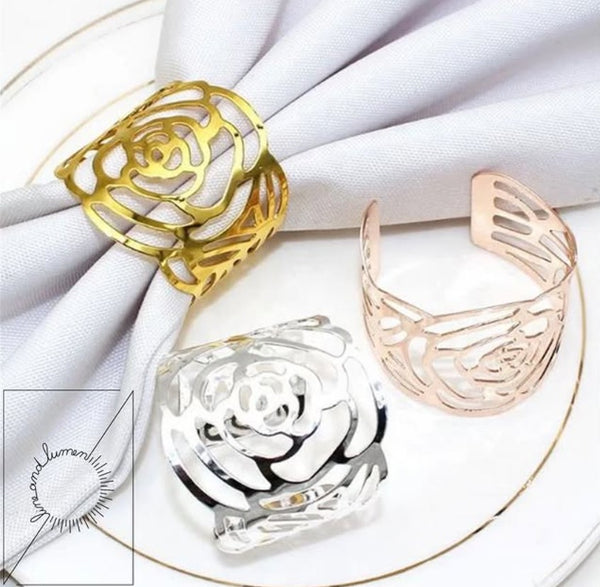 Rose Elegant Napkin Ring