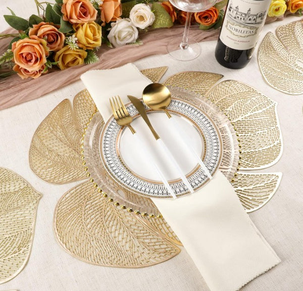 Gold Banana Leaf Placemat