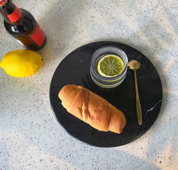 Black Marble Tray