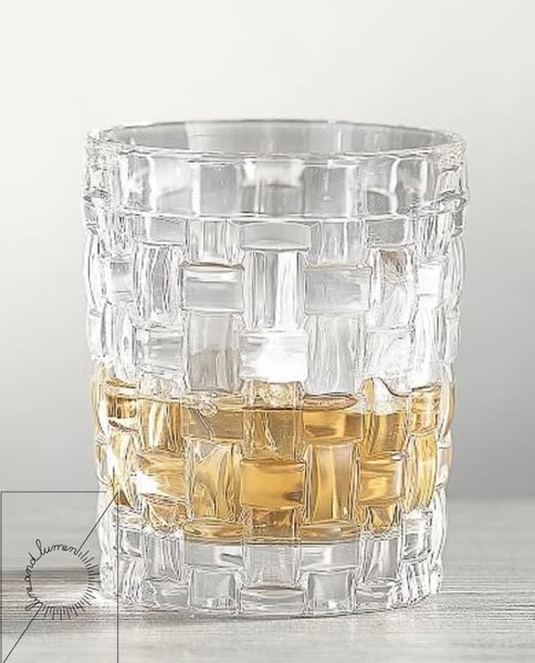 Pottery Barn Weave Glasses Set - 6 Pieces / Set