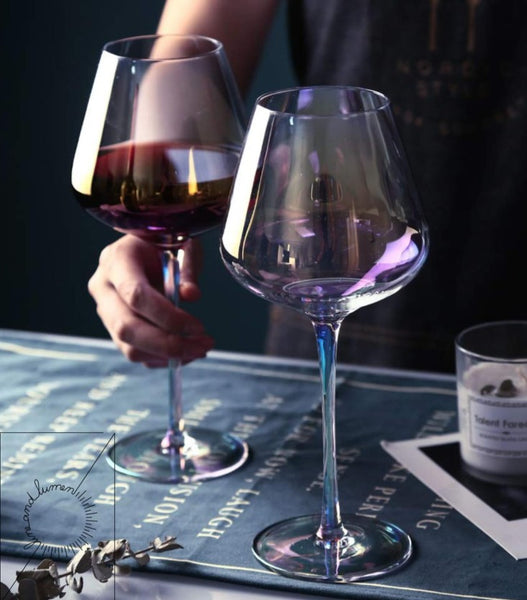 Big Balloon Colorful Wine Glass