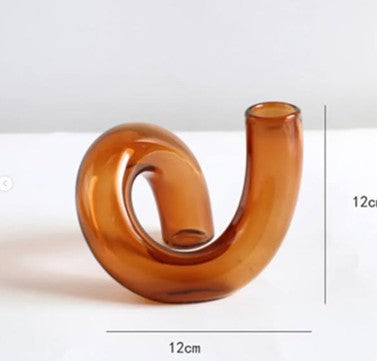 Curved Vase / Candleholder