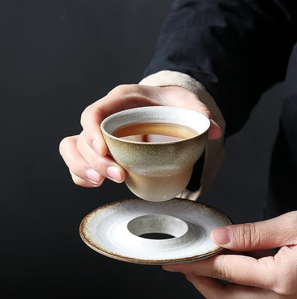 Japanese Coffee Cups With Plates