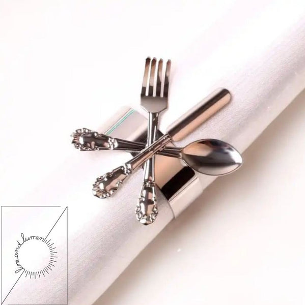 Cutlery Design Napkin Ring