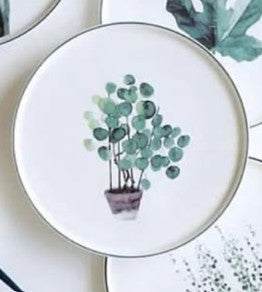 Botanical Plates Set