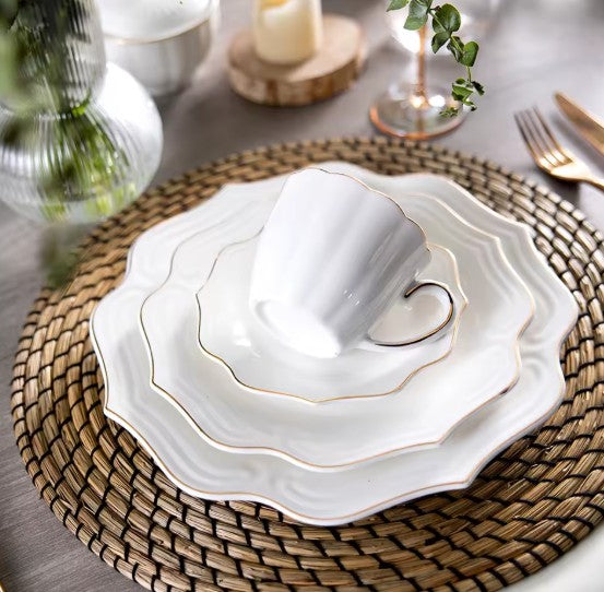 Flower Porcelain Tea Set