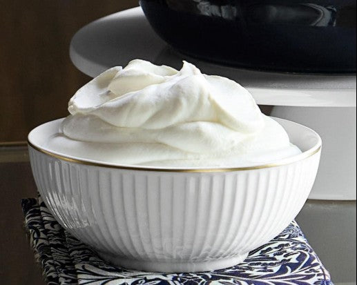 Meghle / Dessert Rippled Porcelain Bowl