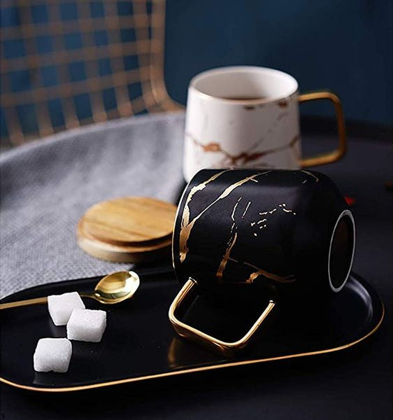 Gold And Marble Nordic Style Mugs