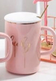 Pink With Colors Collection Mugs