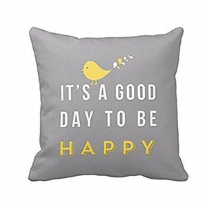 Happy Day Cushion Cover