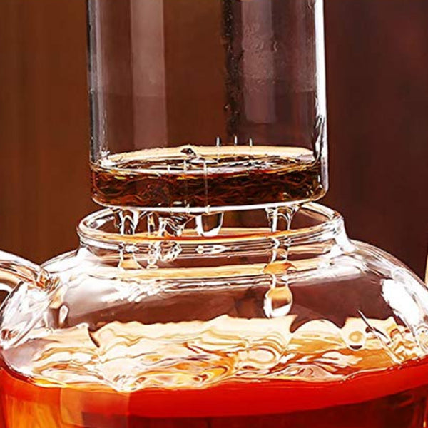 Heat Resistant Glass Tea Pot