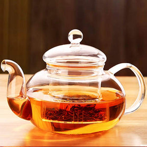 Heat Resistant Glass Tea Pot