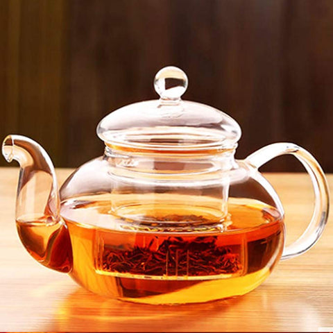 Heat Resistant Glass Tea Pot