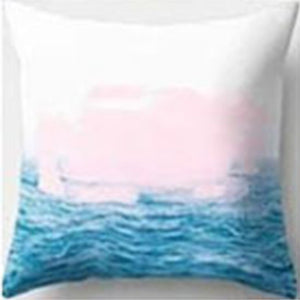 Pink Sea Cushion Cover