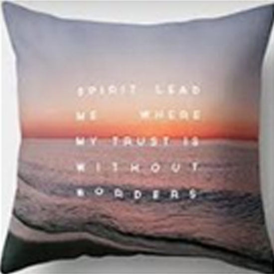 Sunset Quote Cushion  Cover