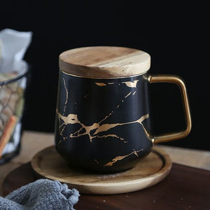 Gold And Marble Nordic Style Mugs