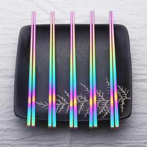 Niko Rainbow 2 Pieces Set Chopsticks