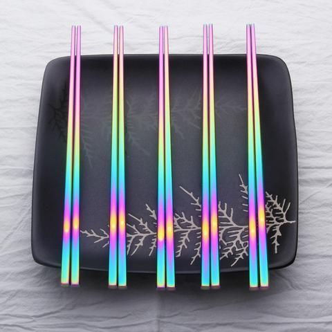 Niko Rainbow 2 Pieces Set Chopsticks