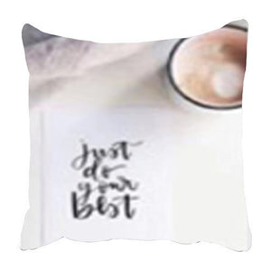 Coffee Do Your Best Cushion Cover