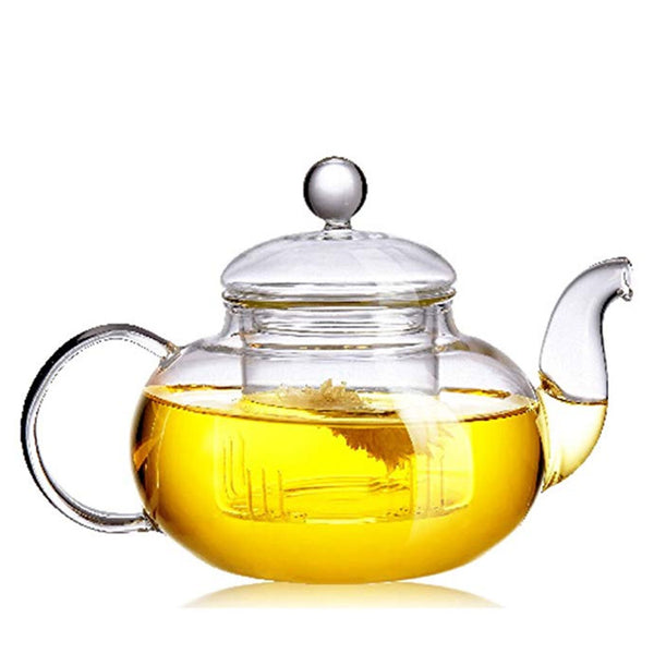 Heat Resistant Glass Tea Pot