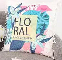 Floral Pink Collection Cushion Cover