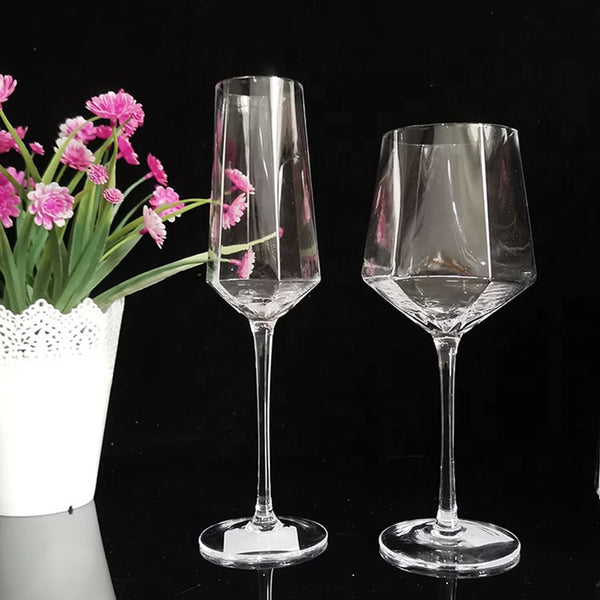 Hexagon Dinner Glasses