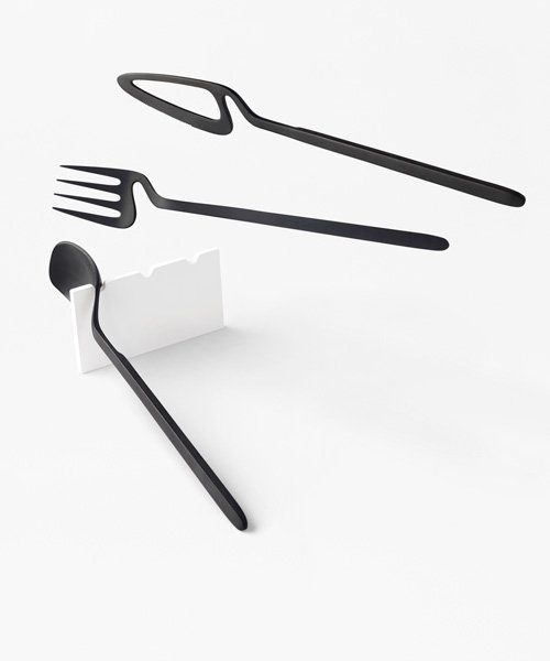 Skeleton Modern 4 Pieces Cutlery