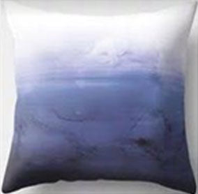 Violet Gradient Cushion Cover