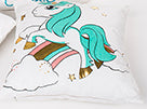 Turquoise Unicorn Collection Cushion Cover