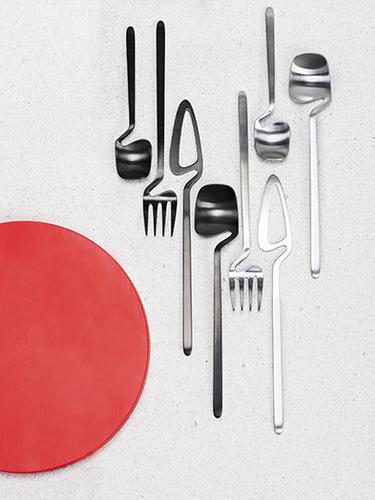 Skeleton Modern 4 Pieces Cutlery