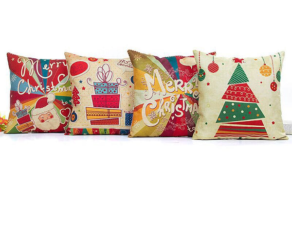 Christmas Colorful Collection Cushion Cover